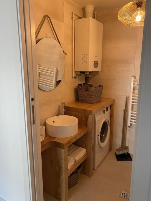 Precioso Apartamento Con Terraza Y Piscina En Portonovo-Sanxenxo Ngoại thất bức ảnh