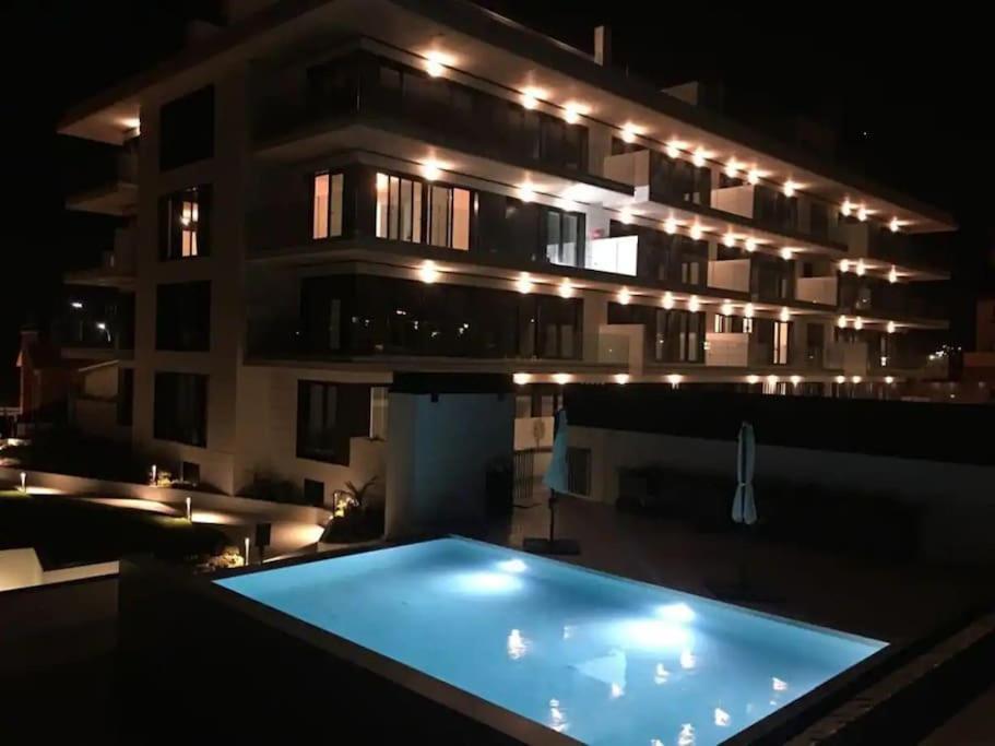 Precioso Apartamento Con Terraza Y Piscina En Portonovo-Sanxenxo Ngoại thất bức ảnh