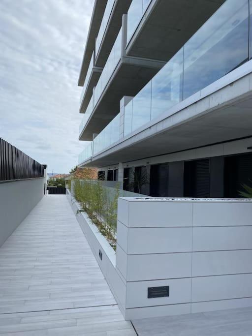 Precioso Apartamento Con Terraza Y Piscina En Portonovo-Sanxenxo Ngoại thất bức ảnh